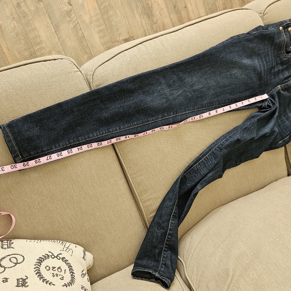 Dynamite DYNDNM Kate low rise skinny jeans blue - Picture 12 of 12